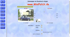 Desktop Screenshot of minipatch.de