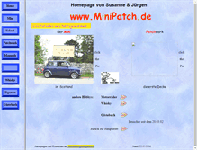Tablet Screenshot of minipatch.de